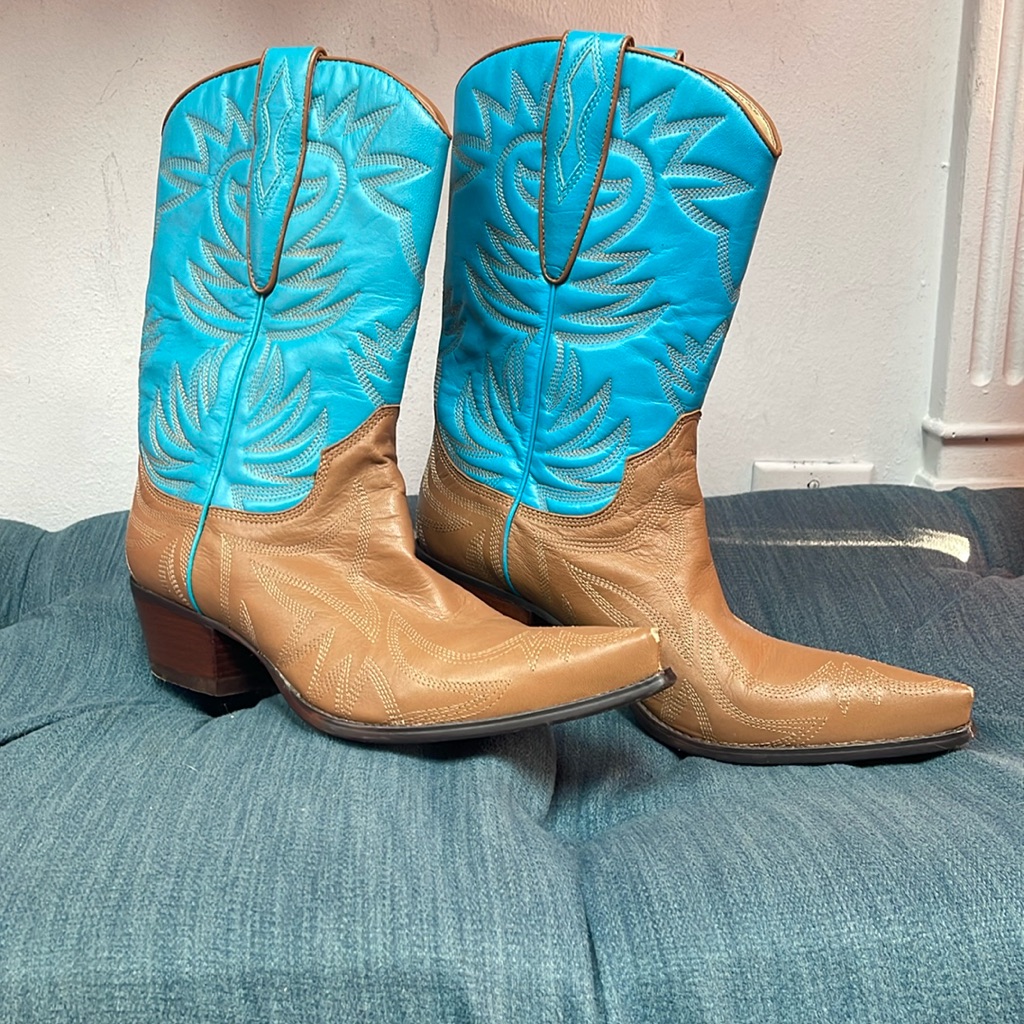 Guess By Marciano Heeled Cowboy Boots
